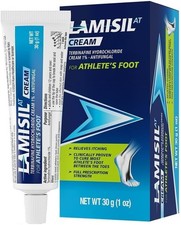 Lamisil Athlete's Foot Cream, 1 Week Treatment, Prescription Strength 1 Pack