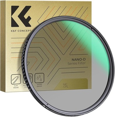 kf concept 86mm Circular Polarizers Filter, K&F Concept Waterproof Circular...