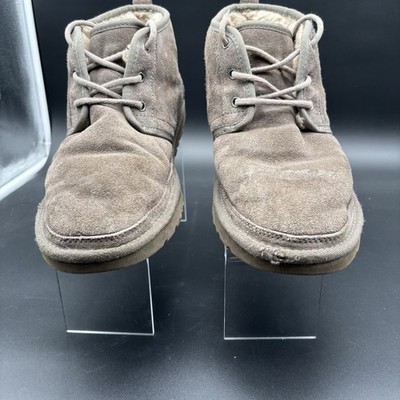UGG Neumel Grey Suede Chukka Boots Mens 10 Lace Up 3236 Mens UGG Neumel Chukka Boot -Stormy Suede, Size 8 US [3236  main image 4