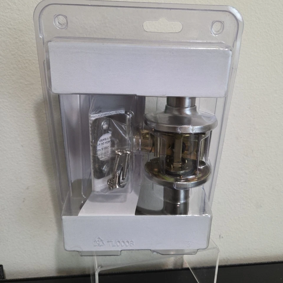 Alavanca de porta Gate House Hall/armário acabamento prata cetim níquel - Imagem 3 de 3