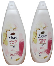 2 Dove Winter Care Floral Body Wash Limited Edition Moisturizer 24 Oz DRY SKIN
