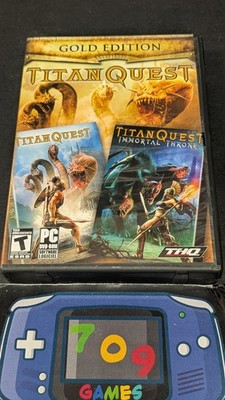 Titan Quest Gold Edition (Deluxe + Immortal Throne) Windows PC DVD