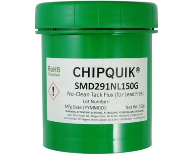 Tack Flux no clean SMD291NL in 150 gram Jar