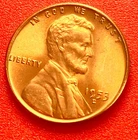1953-D Lincoln Wheat Cent Penny GEM RED BU From an Original Bank Roll