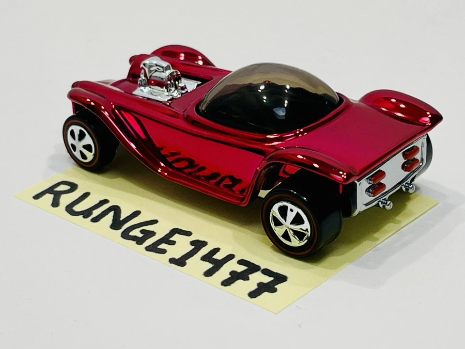 HOT WHEELS RLC MATTEL 80th ANNIVERSARY * ORIGINAL 16 * BEATNIK BANDIT * RUBY RED - Image 2 of 2