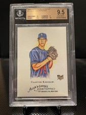 2008 Topps Allen & Ginter Clayton Kershaw Rookie #72 BGS 9.5