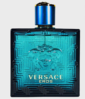 Versace Eros Eau de Toilette Spray, Regular Size 3.4 US fl oz