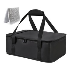 Bodaon Insulated Casserole Carrier Single - Fits 9"x13" Dish, Black