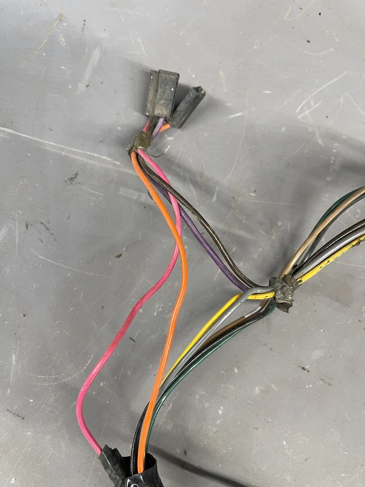 Chevy Impala 1963 1964 aire acondicionado calefacción control ventilador cableado arnés Belair Foto 2 de 4