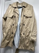 Zara girls soft collection beige coat size 13/14