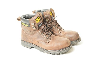 caterpillar walking machine boots