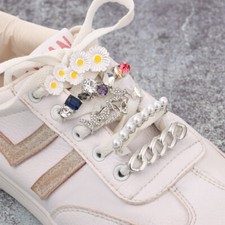1/8pcs Shoelaces Clips Shoe Decoration Clip Shoe Charms Decorations for Sneakers