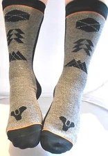 DESTINY 2 Warlock, Titan & Hunter Logo Unisex & Teen CREW SOCKS 
