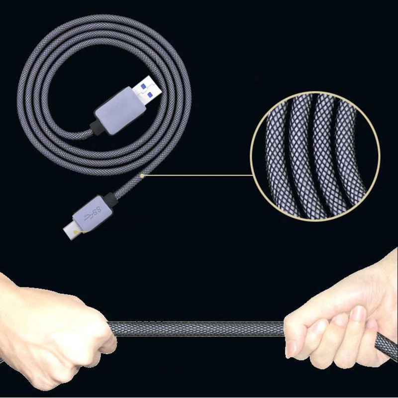 USB Type C Fast Charging Charger Cable Samsung Galaxy S8 S9 S21 Ultra 5G Note 20 - Image 3 of 3