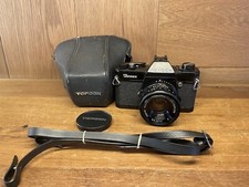  Super Rare Black : Near Mint   Topcon Unirex Film Camera UV Topcor 50mm F/2