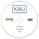 Kali Linux 2024.4 Gnome 64bit Edition Installation DVD Free UK Post