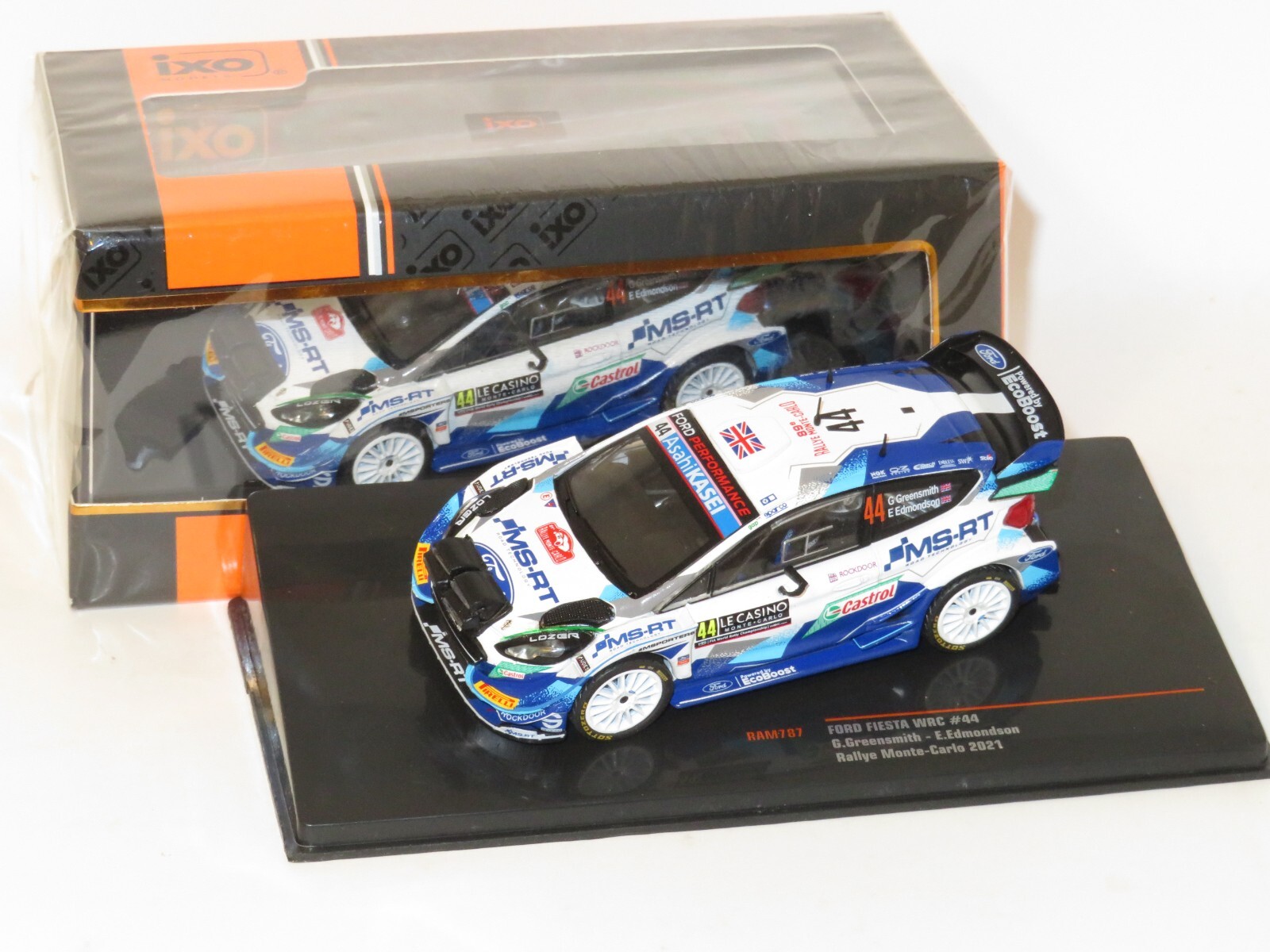 1/43 Ford Fiesta WRC    Rally Monte Carlo 2021 #44 G.Greensmith