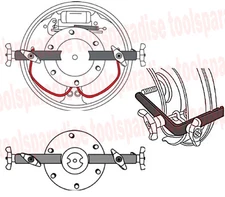 Chevrolet Silverado Sierra Truck Single Spring Brake Release Tension Tool