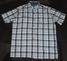 Kühl ELÜXUR Men's Short Sleeve Button Front Shirt Size Large