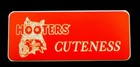 Hooters Uniform Cuteness Name Tag Showgirl Celebrity Bartender Casino Dealer  — photo 2