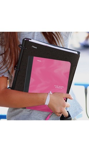 Libro CR composizione attiva Five Star College Ruled 80ct (rosa) - set di 2 - Foto 8 di 8