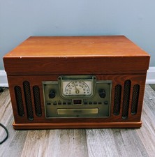 CROSLEY CR74 - Record Player Am/fm Radio, CD Player Cassette Player Tested