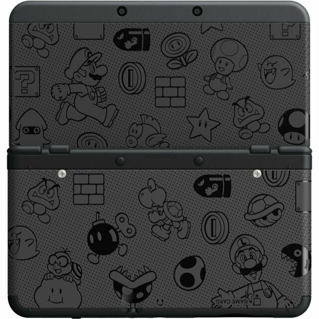 Nintendo 3ds Original Super Mario Edition 4gb Black Handheld System For Sale Online Ebay