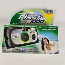Fujifilm QuickSnap Flash 1000 35mm Camera Single Use Film 27 Exposures NEW