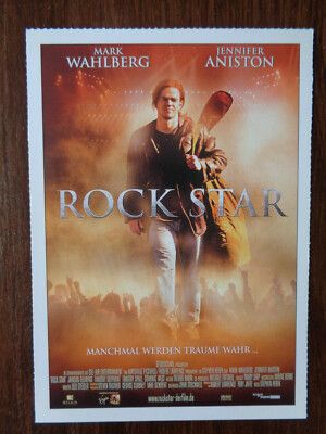Filmplakatkarte / moviepostercard  Rock Star  Mark Wahlberg
