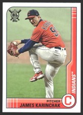 James Karinchak #69 2021 Topps Big League Cleveland Indians