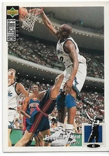 1994-95 COLLECTOR' CHOICE  SHAQUILLE O'NEAL #232 Orlando Magic