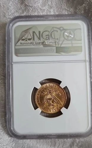 $5 1893 Liberty Gold Half Eagle NGC MS-64 GREEN CAC
