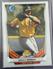2014 Bowman Chrome Baseball Prospects Series 2 #BCP9 Willy Garcia NM