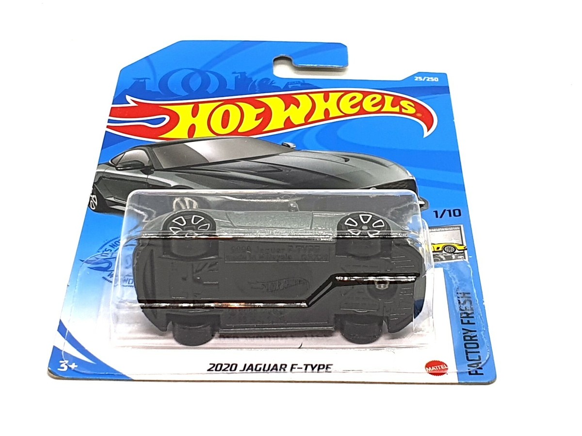 Hot Wheels Jaguar F-Type 2020 Blu: Modellino Auto 1/64, Serie Factory Fresh 2021, Collezione GRX29 - 4