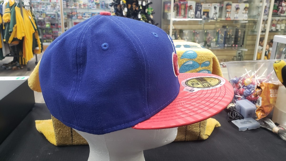 NWT MLB MONTREAL EXPOS LOGO RELECTIVE FITTED CAP HAT NEW ERA