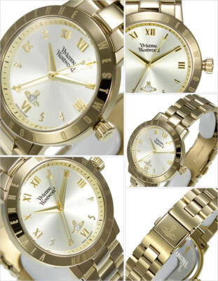 Vivienne Westwood Watch Bloomsbury Ladies Gold VV152GDGD Orb
