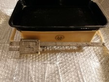 DDR Küchenwaage Haushaltswaage mit Bakelitschale MEWA Metallwaren Werk Mittweida