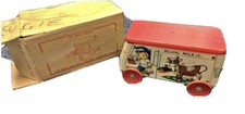 Vintage Gong Bell Toy Co. 123 Healthy Milk Co, Delivery Truck - MIB