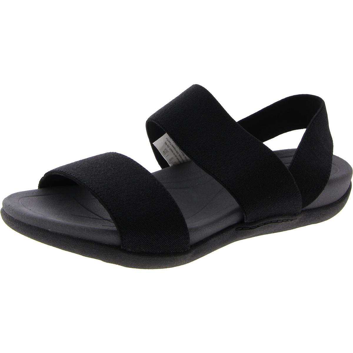 Женские босоножки на плоской подошве Sloane черного цвета Dearfoams размер 65 BM BHFO 7905 5390₽