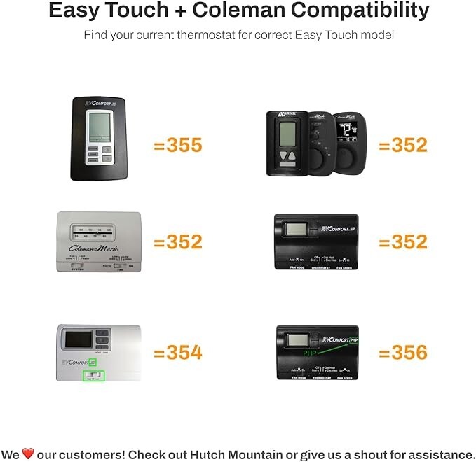 Micro-Air EasyTouch Digital Wifi or Bluetooth RV Thermostat | eBay
