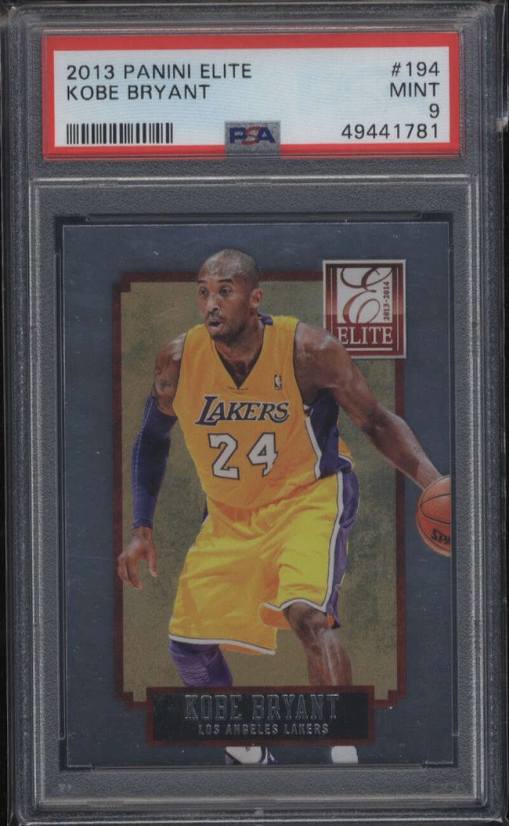 2013 Panini Elite #194 Kobe Bryant PSA 9 Mint | eBay