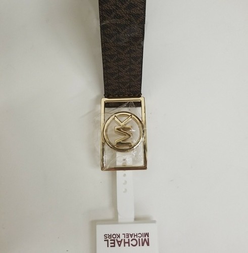 NEW Michael Kors Women's BELT Gold Logo 