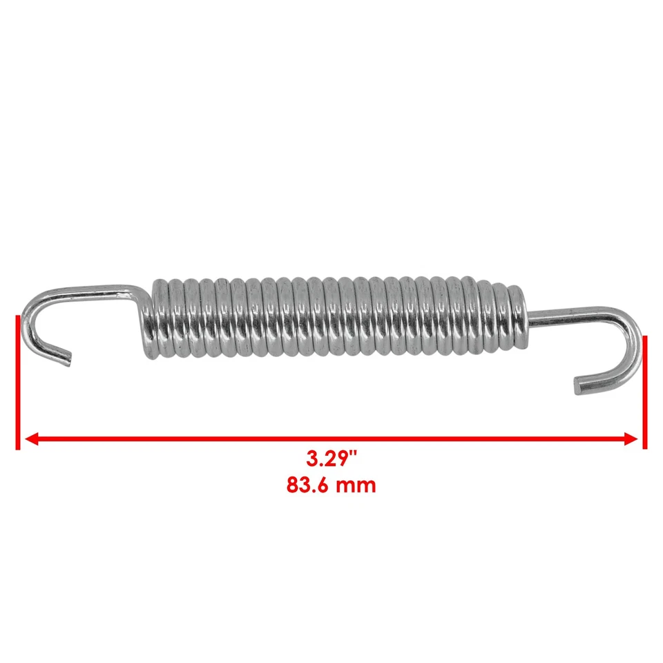 Kit de silenciador de escape Caltric para Yamaha Banshee 350 YFZ350 1987 1988 1989 90-2006 Foto 2 de 4