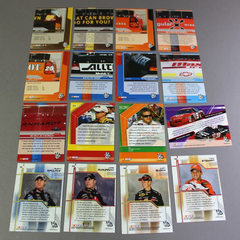 2004 Press Pass Stealth NASCAR Auto Racing Trading Cards - Your Choice - Image 2 of 2