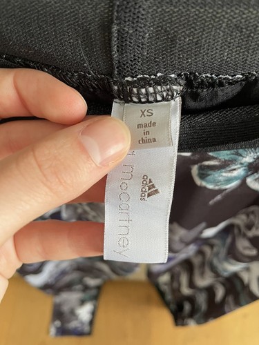 Adidas By Stella McCartney Sport Leggings In Schwarz/ Weiß Gr. XS - Bild 3 von 3
