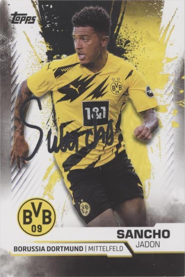 2020-21 Topps BVB Borussia Dortmund Mega Tin Jadon Sancho #24 - 1 of 1