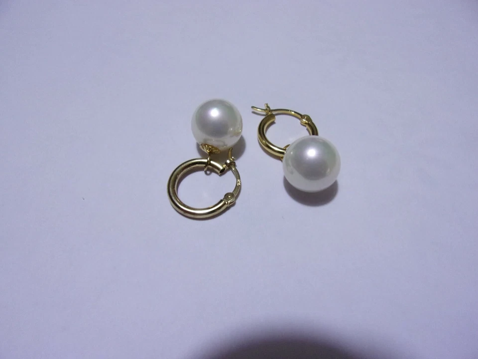 ORECCHINI IN ARGENTO 925 CON PERLA - Immagine 2 di 3