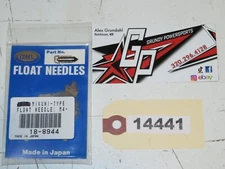 K&L Supply / Mikuni - New Carb Float Valve Needle Qty 1 - 18-8944