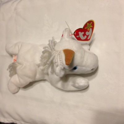 Ty Beanie Baby Mystic Unicorn Light Brown Horn Born on May 21 1994 #4007  8421040070| - Main Image