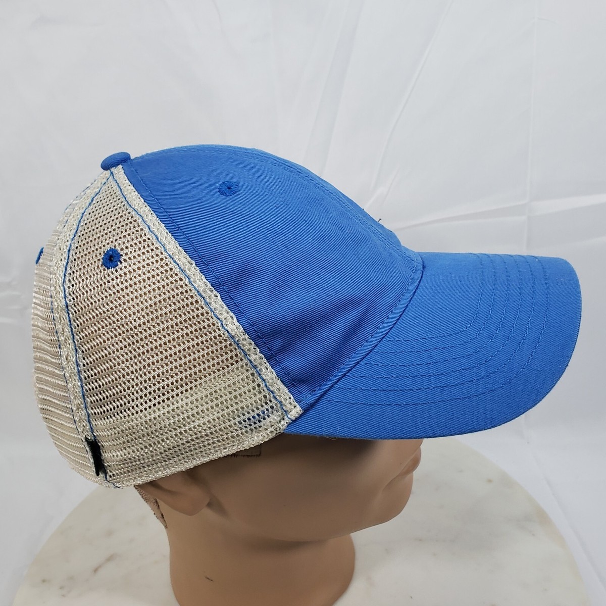 JKL Pods Hat Orca Survey Cap Blue Mesh Snapback J Pods Legacy Adj